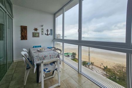 Varanda de apartamento para alugar com 3 quartos, 180m² em Centro, Guarujá