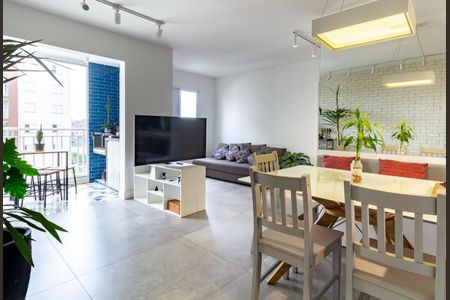 Apartamento para alugar com 72m², 1 quarto e 2 vagasSala