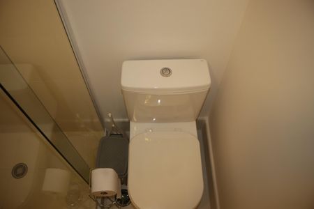 Banheiro Social de apartamento para alugar com 1 quarto, 30m² em Higienópolis, São Paulo