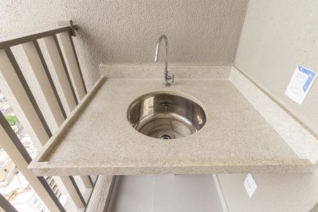 Varanda da Sala/Cozinha de apartamento à venda com 2 quartos, 68m² em Tatuapé, São Paulo