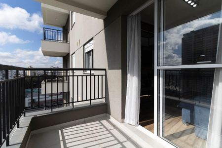 Varanda da Sala de apartamento para alugar com 1 quarto, 33m² em Vila Nair, São Paulo