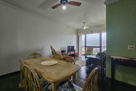 Sala de apartamento para alugar com 2 quartos, 90m² em Balneario Cidade Atlantica, Guarujá