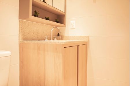 Studio para alugar com 28m², 1 quarto e sem vagaBanheiro Social