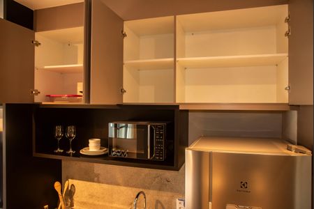 Studio para alugar com 28m², 1 quarto e sem vagaCozinha