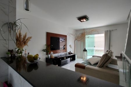 Sala de casa de condomínio à venda com 2 quartos, 200m² em Taquara, Rio de Janeiro