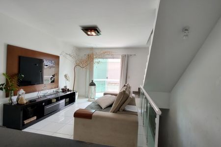 Sala de casa de condomínio à venda com 2 quartos, 200m² em Taquara, Rio de Janeiro