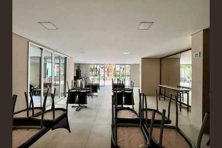 Apartamento para alugar com 115m², 3 quartos e 2 vagasÁrea comum - Salão de festas