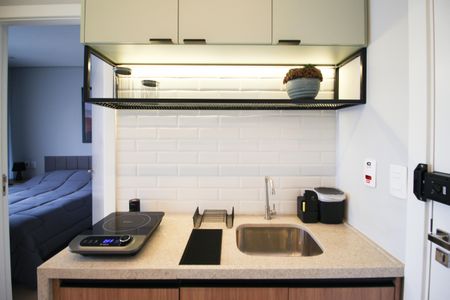 Apartamento à venda com 29m², 1 quarto e sem vaga Apartamento à venda com 29m², 1 quarto e sem vagaCozinha