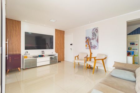 Sala de apartamento à venda com 3 quartos, 106m² em Vila Regente Feijó, São Paulo