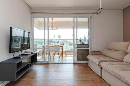 Sala de apartamento para alugar com 1 quarto, 43m² em Campo Belo, São Paulo