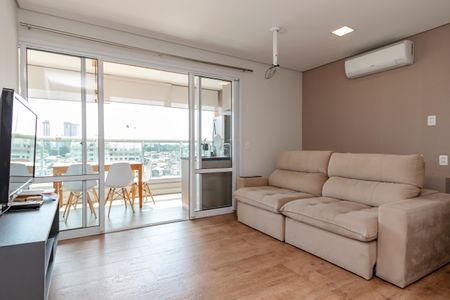 Sala de apartamento para alugar com 1 quarto, 43m² em Campo Belo, São Paulo