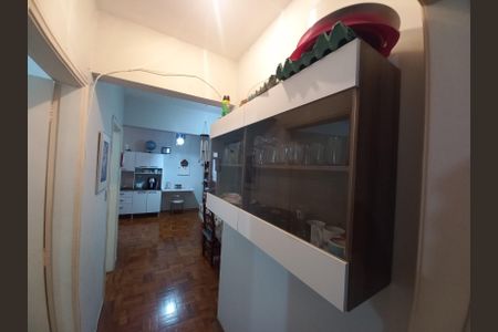 Corredor de apartamento para alugar com 1 quarto, 67m² em José Menino, Santos