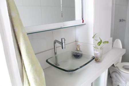 Apartamento à venda com 58m², 2 quartos e sem vagaBanheiro da Suíte