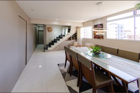 Sala 1 de apartamento à venda com 3 quartos, 190m² em Buritis, Belo Horizonte