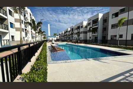 Apartamento para alugar com 55m², 2 quartos e 1 vaga Apartamento para alugar com 55m², 2 quartos e 1 vagaÁrea Comum - Piscina