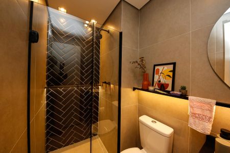 Apartamento à venda com 64m², 2 quartos e 1 vagaBanheiro Social