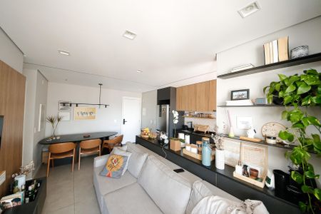 Sala de apartamento à venda com 2 quartos, 64m² em Jardim Independência (são Paulo), São Paulo