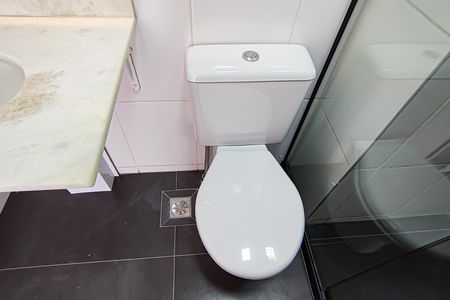 Apartamento para alugar com 54m², 2 quartos e 1 vaga Apartamento para alugar com 54m², 2 quartos e 1 vagaBanheiro da Suíte