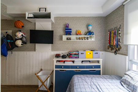 Apartamento à venda com 141m², 4 quartos e 2 vagasQuarto 3