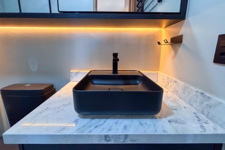 Apartamento à venda com 30m², 1 quarto e sem vaga Apartamento à venda com 30m², 1 quarto e sem vagaBanheiro da Suíte