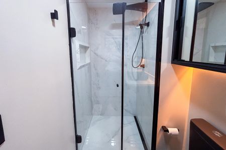 Apartamento à venda com 30m², 1 quarto e sem vaga Apartamento à venda com 30m², 1 quarto e sem vagaBanheiro da Suíte