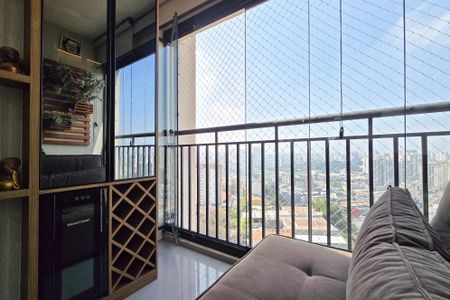 Sacada de apartamento à venda com 1 quarto, 42m² em Jardim Olavo Bilac, São Bernardo do Campo
