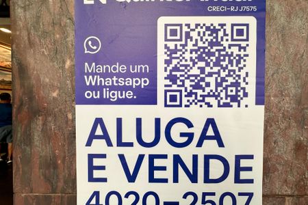 Studio para alugar com 35m², 1 quarto e sem vagaPlaquinha instalada