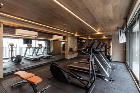 Studio para alugar com 23m², 1 quarto e sem vagaAcademia