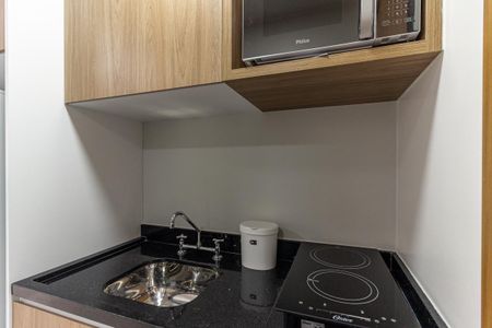 Studio para alugar com 23m², 1 quarto e sem vagaCozinha