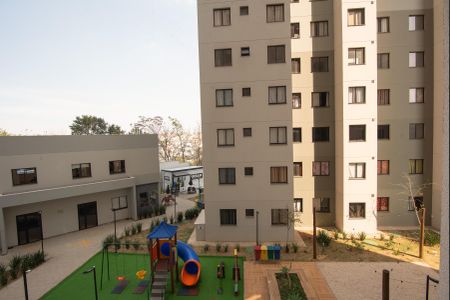 Vista da sala de apartamento à venda com 2 quartos, 39m² em Residencial Parque da Fazenda, Campinas