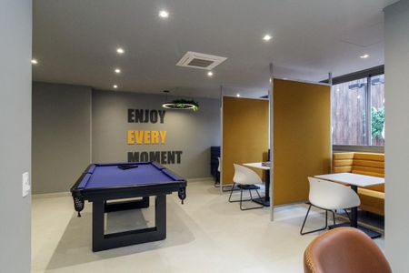 Studio para alugar com 25m², 1 quarto e sem vagaÁrea comum - Salão de jogos
