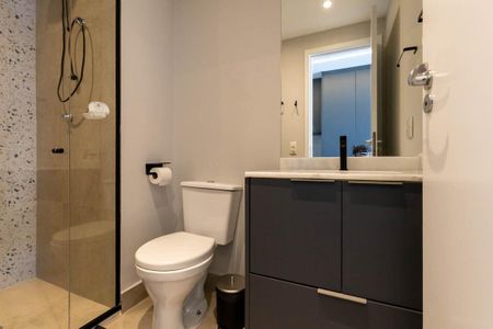 Banheiro Social de kitnet/studio para alugar com 1 quarto, 25m² em Consolação, São Paulo