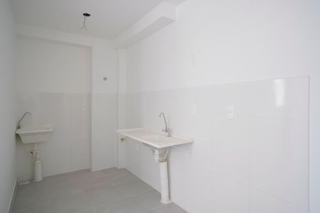 Apartamento à venda com 35m², 2 quartos e 1 vagaCozinha e área de serviço