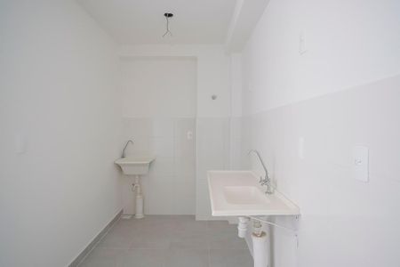 Apartamento à venda com 35m², 2 quartos e 1 vagaCozinha e área de serviço