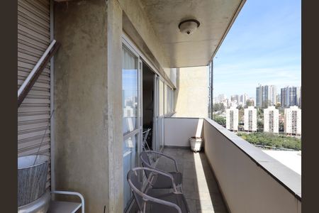Varanda da Sala de apartamento para alugar com 2 quartos, 143m² em Vila Andrade, São Paulo