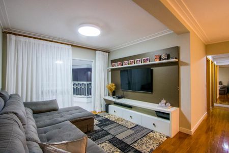 Sala de apartamento à venda com 3 quartos, 127m² em Centro, Santo André