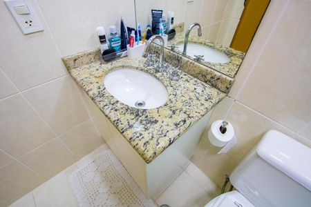 Apartamento para alugar com 127m², 3 quartos e 2 vagasBanheiro da Suíte 3