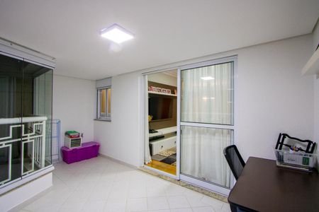 Varanda da sala de apartamento à venda com 3 quartos, 127m² em Centro, Santo André