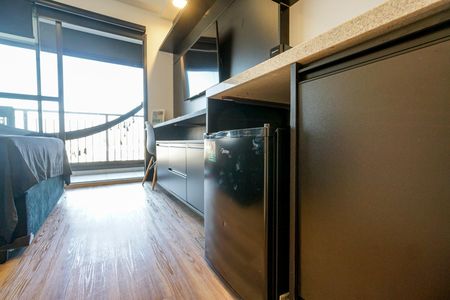 Studio à venda com 27m², 1 quarto e sem vagaCozinha