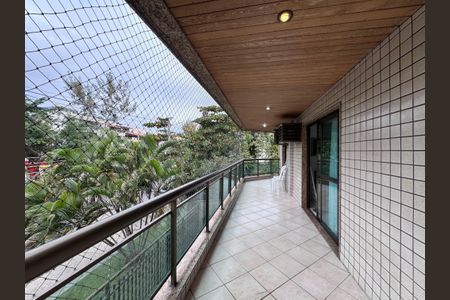 Varanda de apartamento à venda com 3 quartos, 122m² em Recreio dos Bandeirantes, Rio de Janeiro