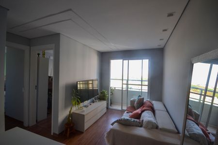 Sala de apartamento para alugar com 2 quartos, 45m² em Moquetá, Nova Iguaçu