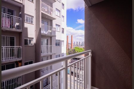 Varanda da Sala de apartamento para alugar com 2 quartos, 40m² em Vila Água Funda, São Paulo