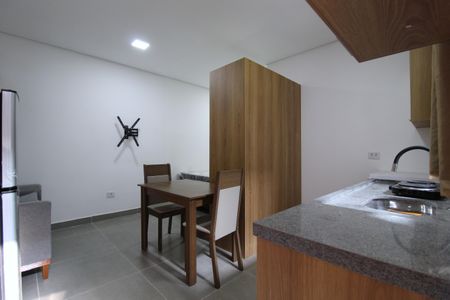 Cozinha de casa para alugar com 1 quarto, 22m² em Indianópolis, São Paulo