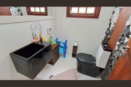 Lavabo da Sala de casa à venda com 4 quartos, 390m² em Vila Caminho do Mar, São Bernardo do Campo