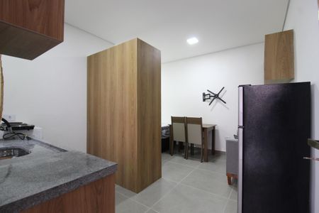 Cozinha de casa para alugar com 1 quarto, 22m² em Indianópolis, São Paulo