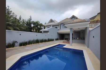 Área Externa de casa de condomínio à venda com 5 quartos, 380m² em Barra da Tijuca, Rio de Janeiro