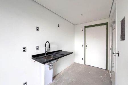 Cozinha de kitnet/studio à venda com 1 quarto, 26m² em Vila Dom Pedro I, São Paulo