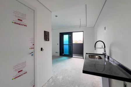 Cozinha de kitnet/studio à venda com 1 quarto, 26m² em Vila Dom Pedro I, São Paulo
