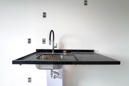 Studio à venda com 26m², 1 quarto e sem vagaCozinha