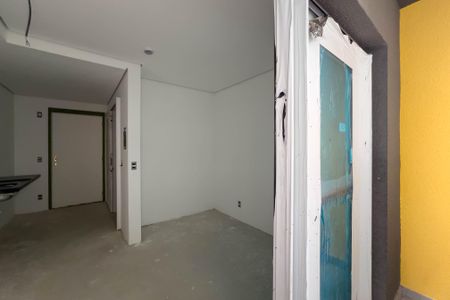 Studio à venda com 29m², 1 quarto e sem vagaVaranda